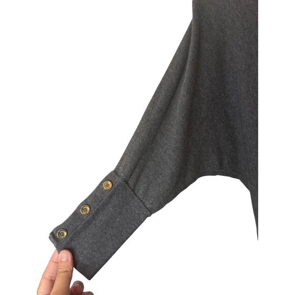 Juicy Couture grey dolman sweater dress size XS - Picture 4 of 9